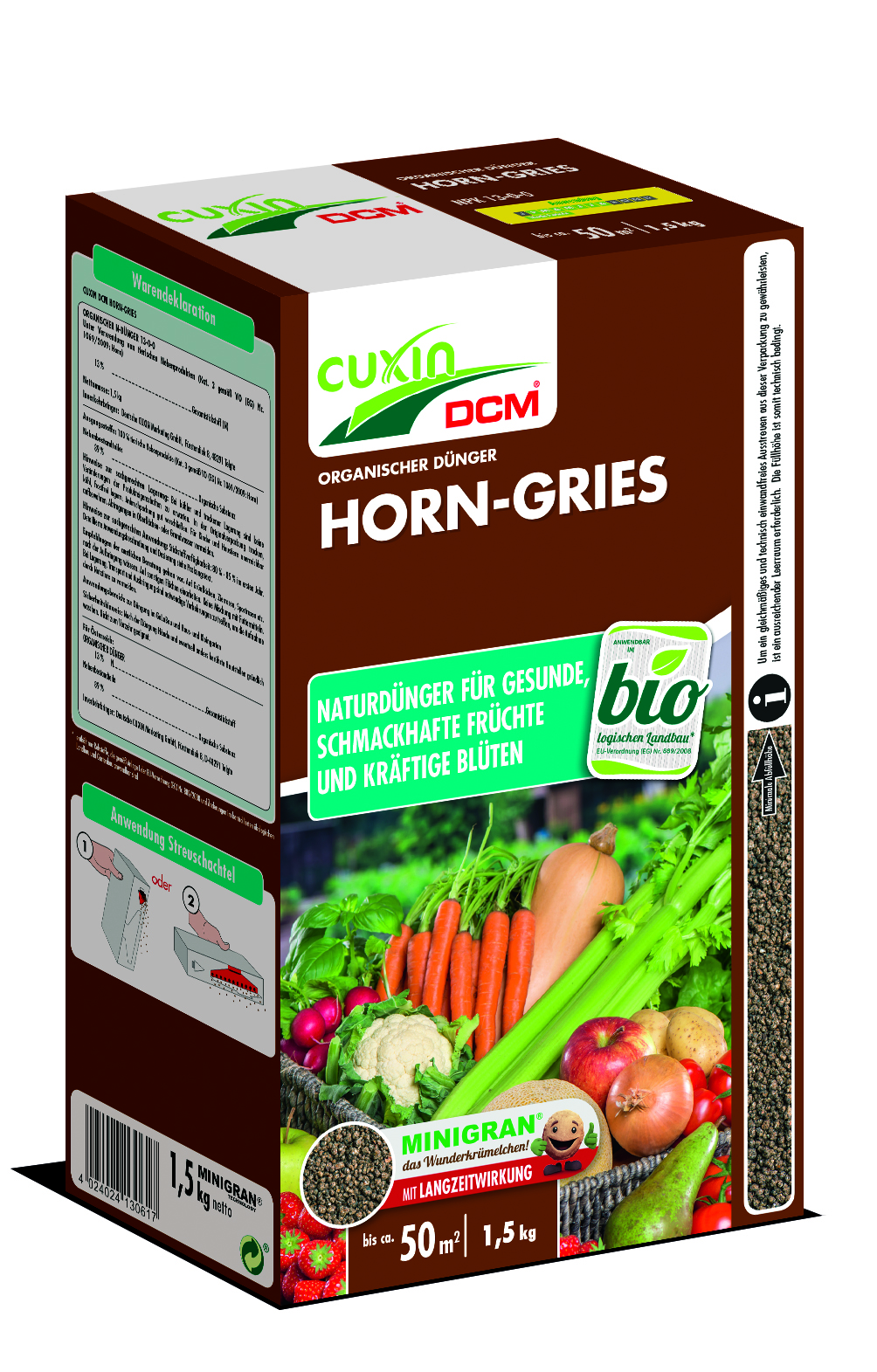 Cuxin DCM Bio Horn-Gries 1,5 kg