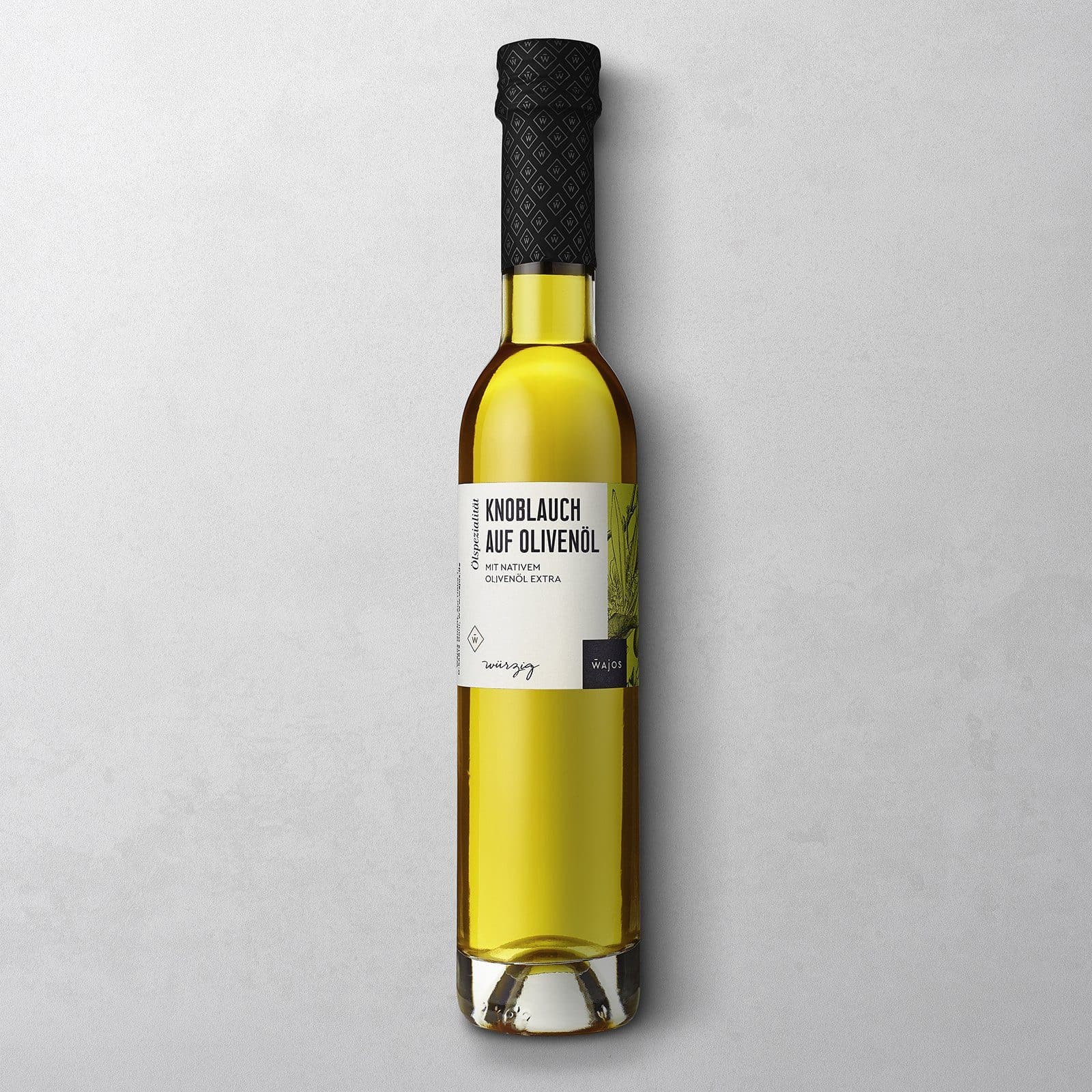 Knoblauch auf Olivenöl 100ml - Olivenölzubereitung