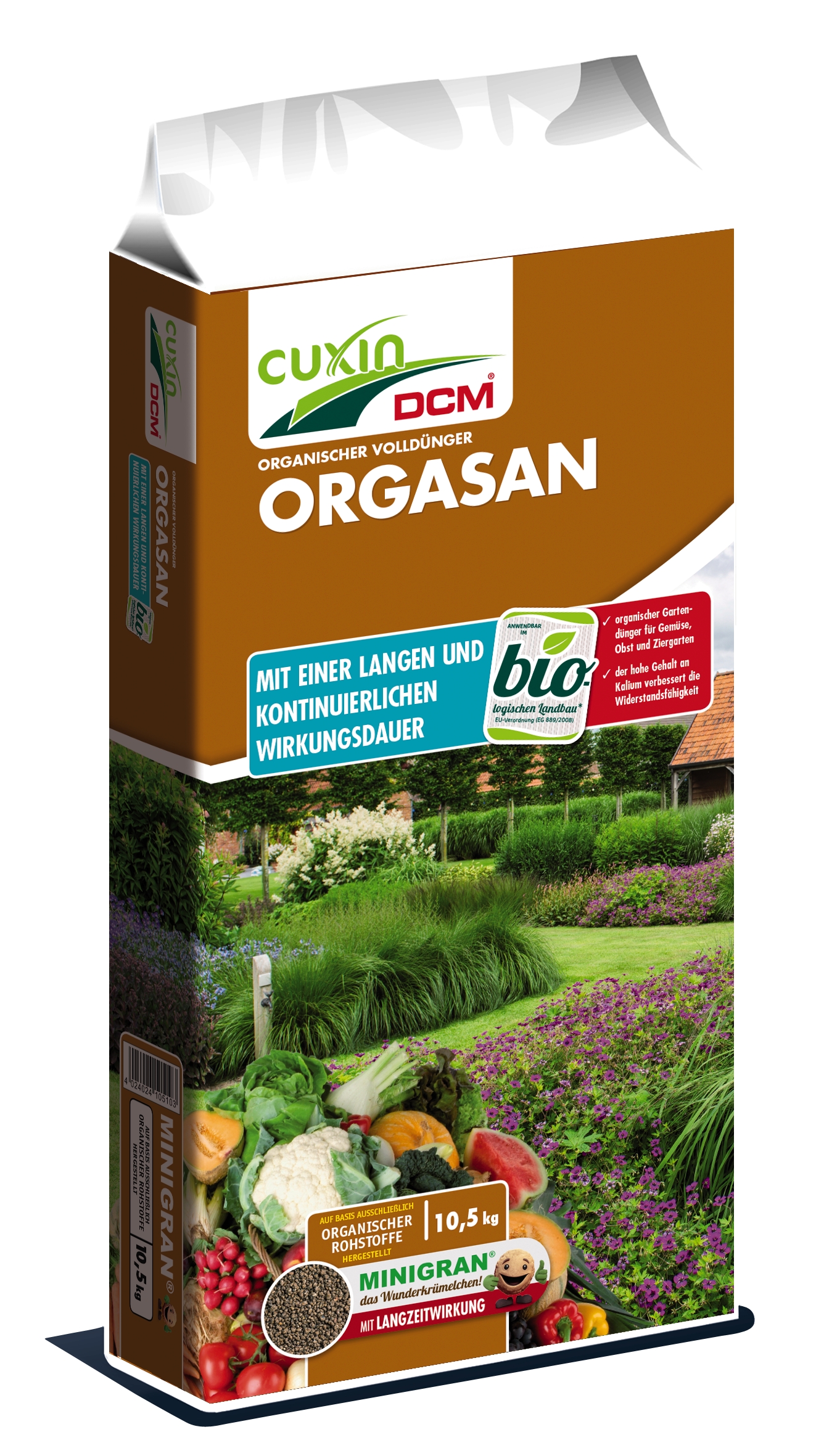 Cuxin DCM Bio Orgasan Universaldünger 10,5 kg