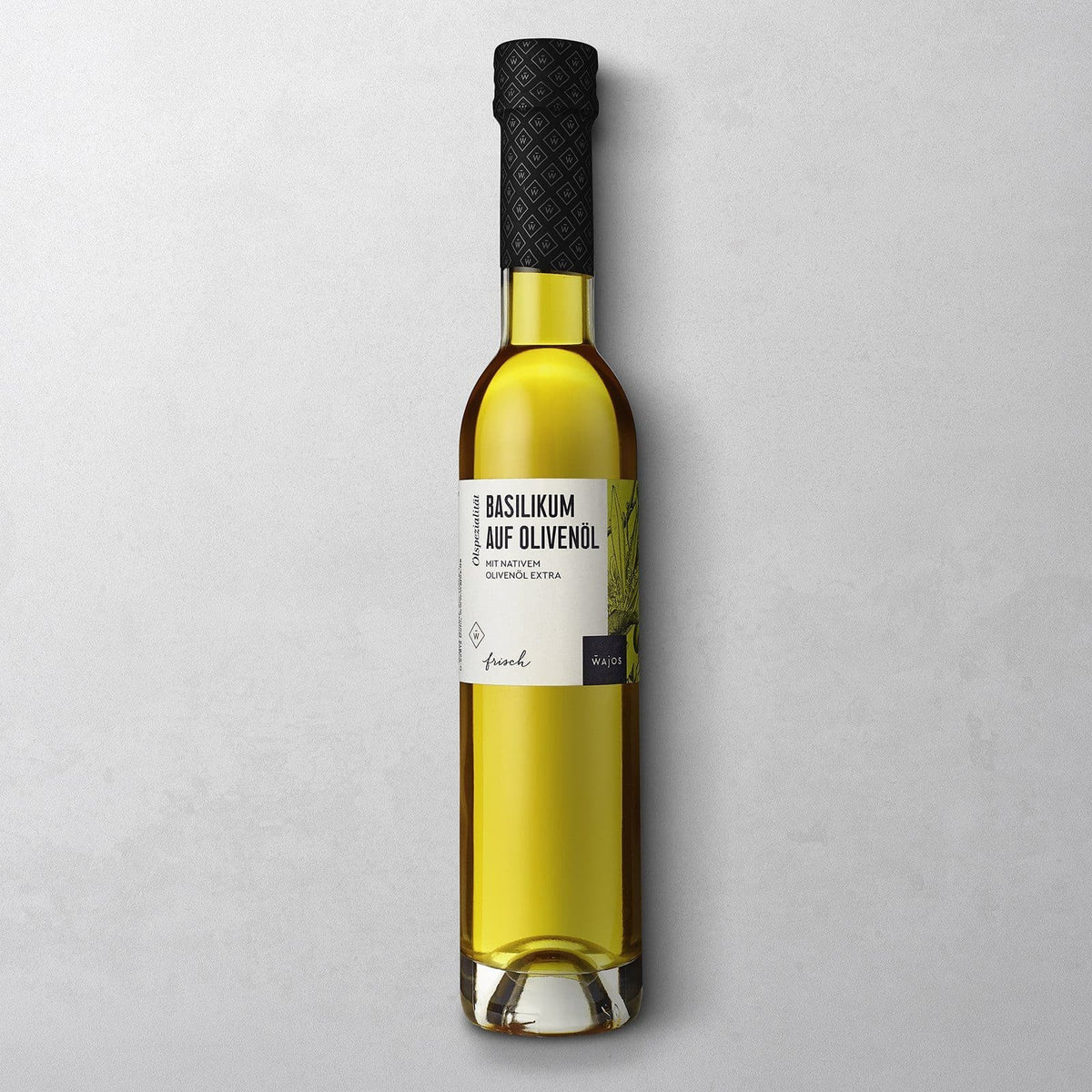 Basilikum auf Olivenöl 100ml - Olivenölzubereitung