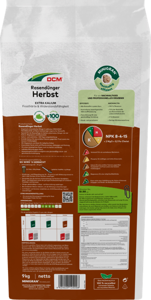 Cuxin Rasendünger Herbst 9kg